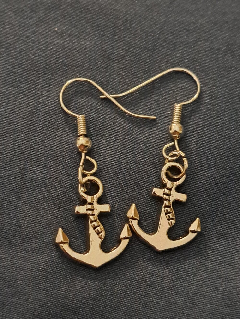 Anchor Earrings - Picture 3 of 7